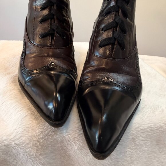 Miu Miu Vintage Victorian lace-up booties - Picture 3 of 6